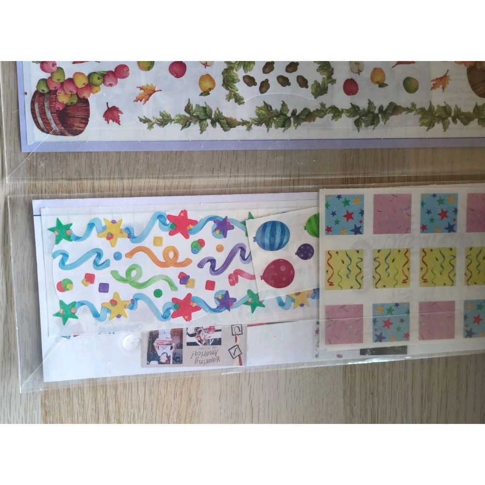 Lot Of 4 Vintage 2003 Y2K Creative Memories Stickers Scrapbooking Made In USA - Picture 6 of 12